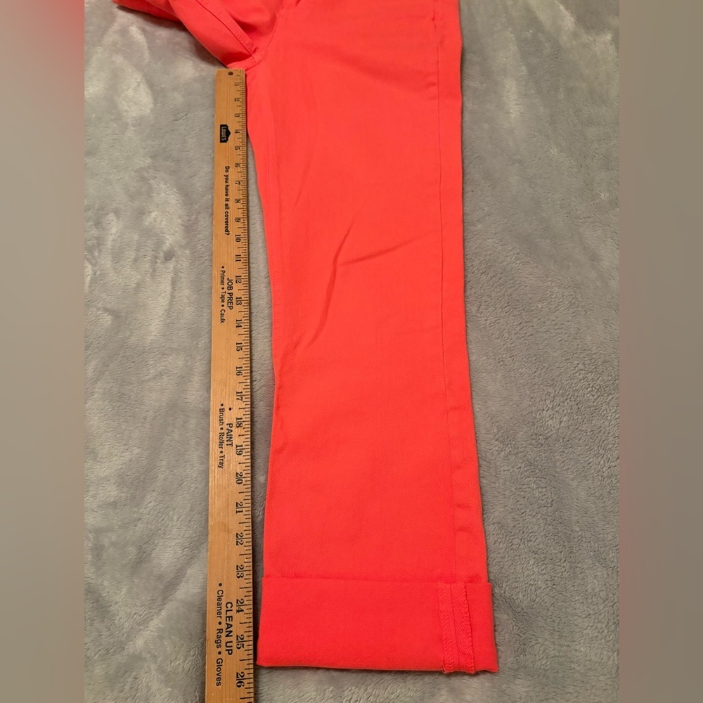 J. crew Stretch Matchstick coral jeans nwot Size 29 - Picture 8 of 10